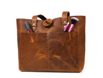 Load image into Gallery viewer, Leather Willow Tote