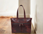 Load image into Gallery viewer, Manhattan - Leather Tote
