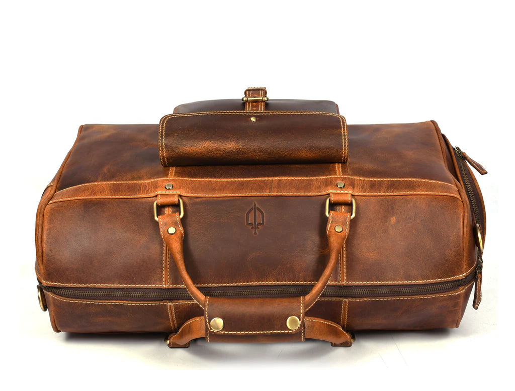 Souris Leather Travel Bag