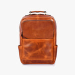 Load image into Gallery viewer, Tolredo Hudson Leather Backpack Burgundy Legacy