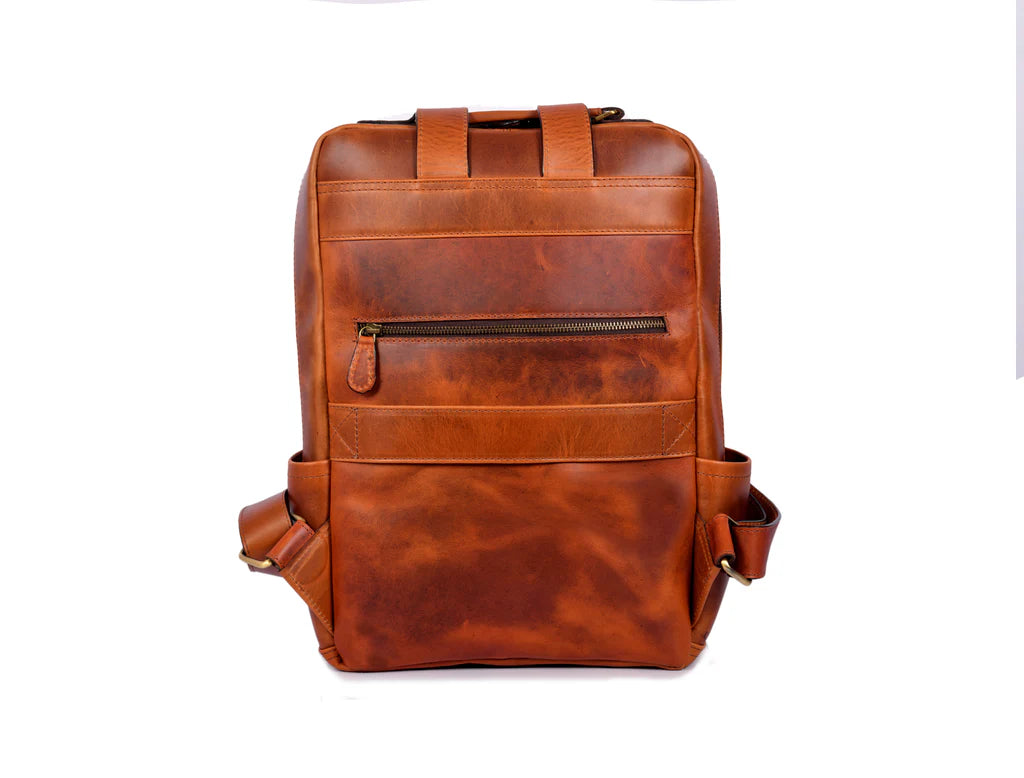 Tolredo Hudson Leather Backpack Burgundy Legacy