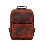 Load image into Gallery viewer, Tolredo Hudson Leather Backpack Midnight Oak