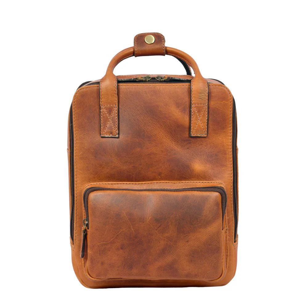 Tolredo Richmond City Leather Backpack Burgundy Legacy – Unisex & Handcrafted