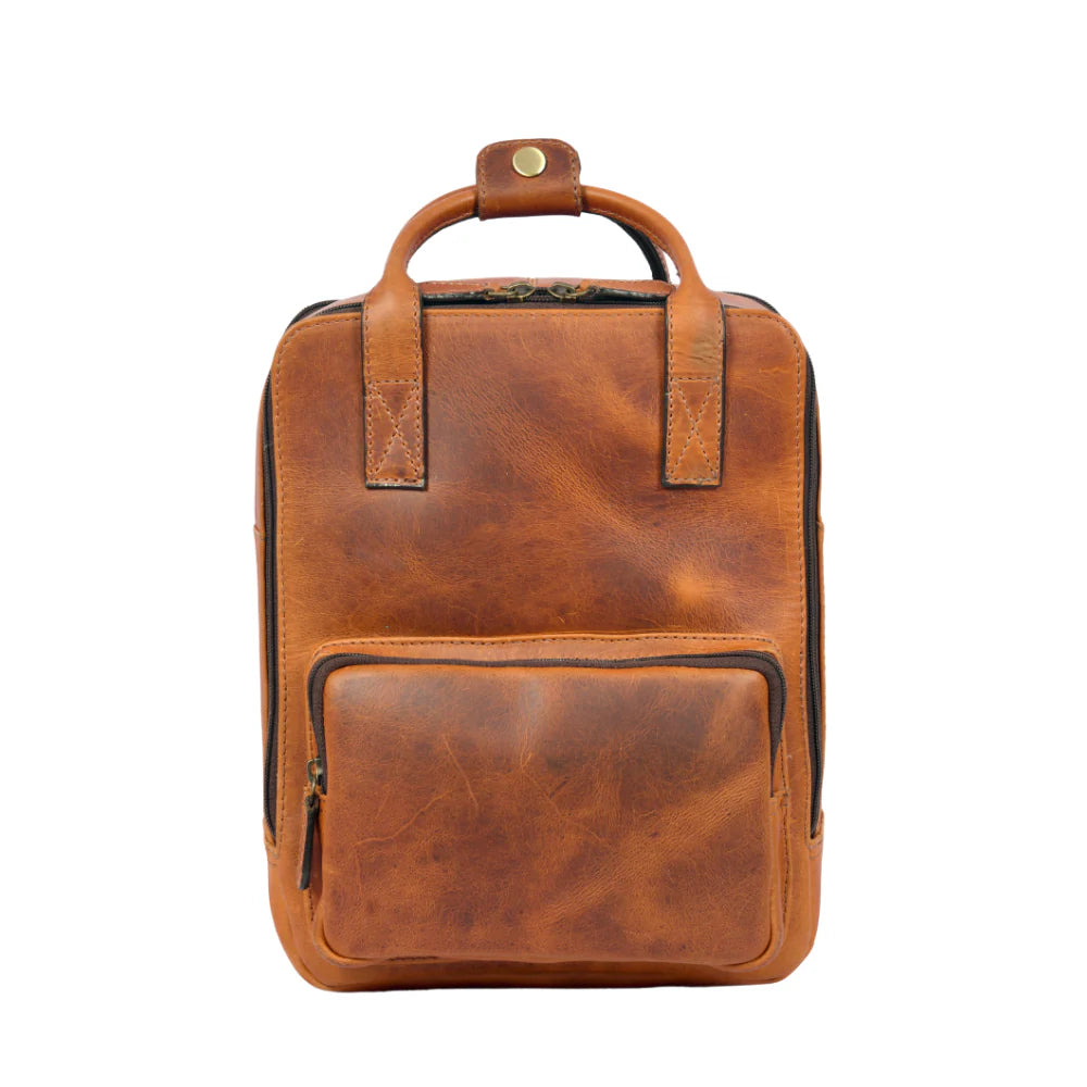 Tolredo Richmond City Leather Backpack Burgundy Legacy – Unisex & Handcrafted