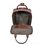 Load image into Gallery viewer, Tolredo Richmond City Leather Backpack Midnight Oak – Unisex &amp; Handcrafted